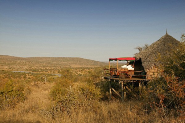 8. The Kiboko Star Bed – Loisaba Wilderness (Laikipa, Kenya)