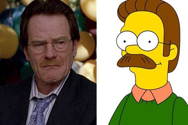 Walter White and Ned Flanders