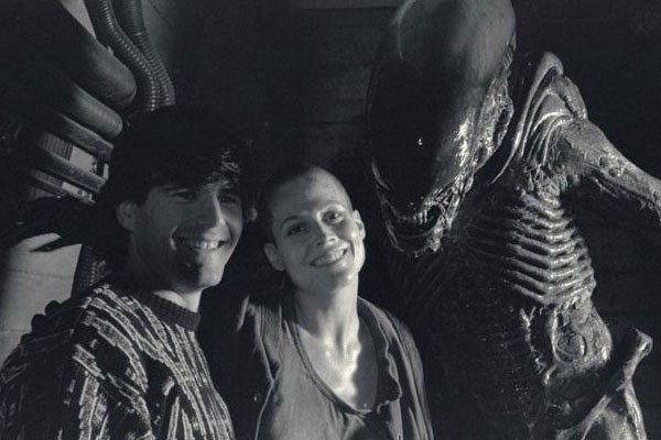 Ellen Ripley and Alien