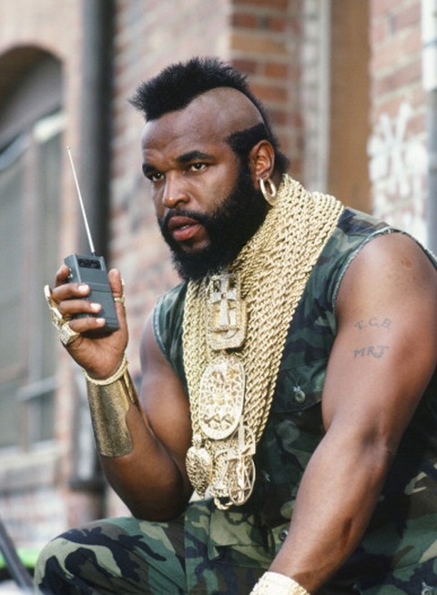 1. Remembered Mr. T