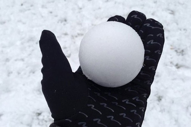 1. The world’s most perfect snowball