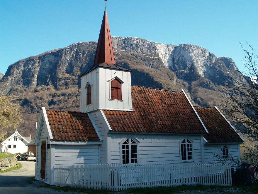 22. Smallest Church In Scandinavia, Undredal
