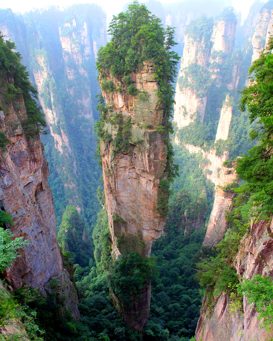 2. Tianzi Mountains, China