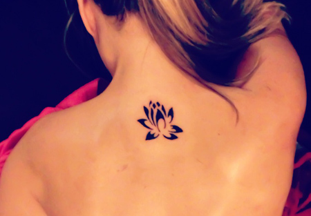 Simple Upper Back Lotus