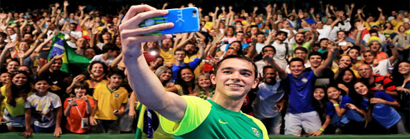The best selfies from Rio 2016