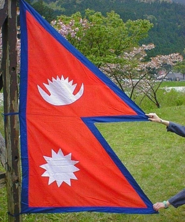 Nepal’s flag is the only flag in the world that isn’t a square or a rectangle