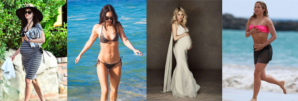 You won’t believe how great these celebrities look with their post-baby bodies
