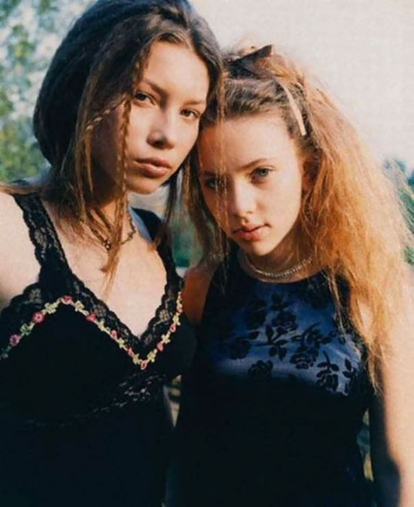 16-Year-Old Jessica Biel And 14-Year-Old Scarlett Johansson, 1998