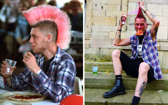 Pink Mohican (1985 And 2016)