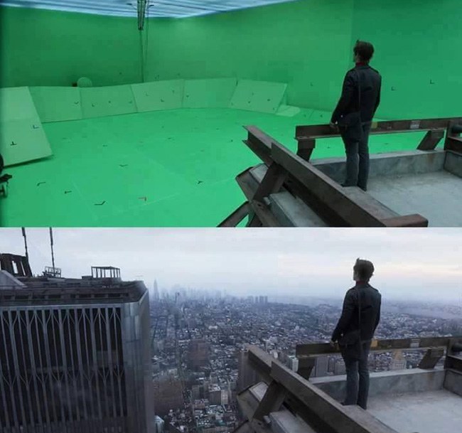 All you need is a green screen