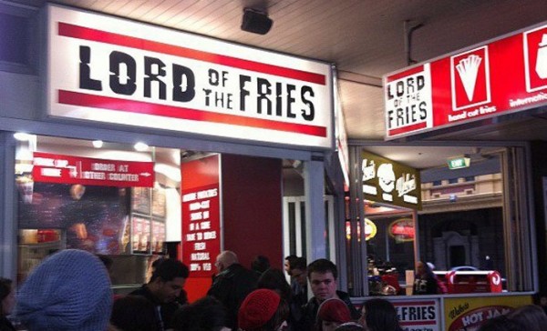 Lord of the Fries, Australia