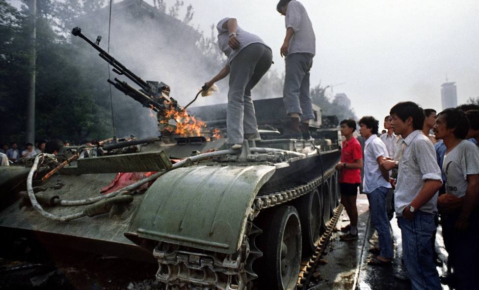 Anything related to the Tiananmen Massacre