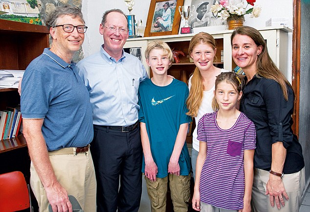 Jennifer, Phoebe and Rory - Children of Bill Gates