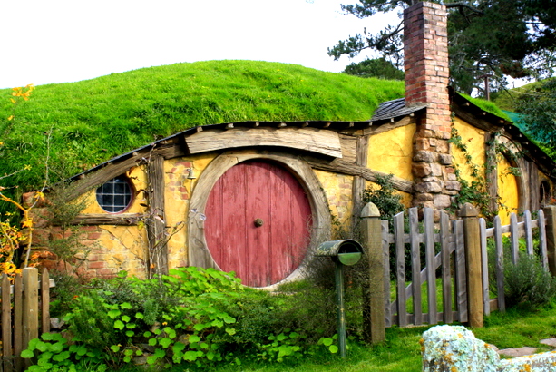 The Hobbit's house in the movie