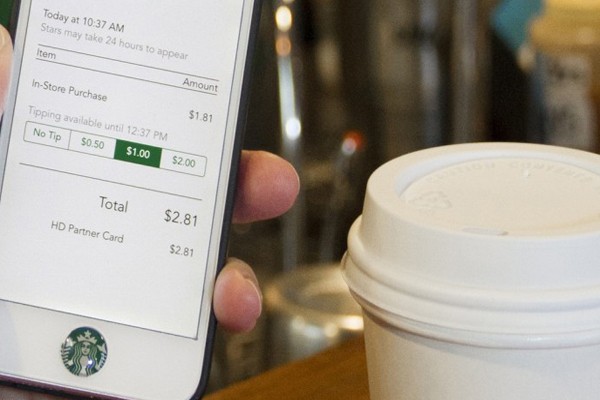 Starbucks has an app