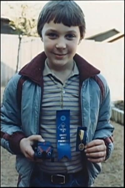 Jim Parsons (Sheldon) at the age of 10