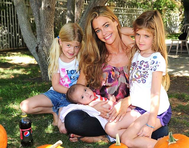 Denise Richards added a member to the family
