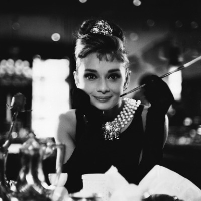 Actress and humanitarian Audrey Hepburn