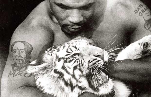 The white tiger of Mike Tyson