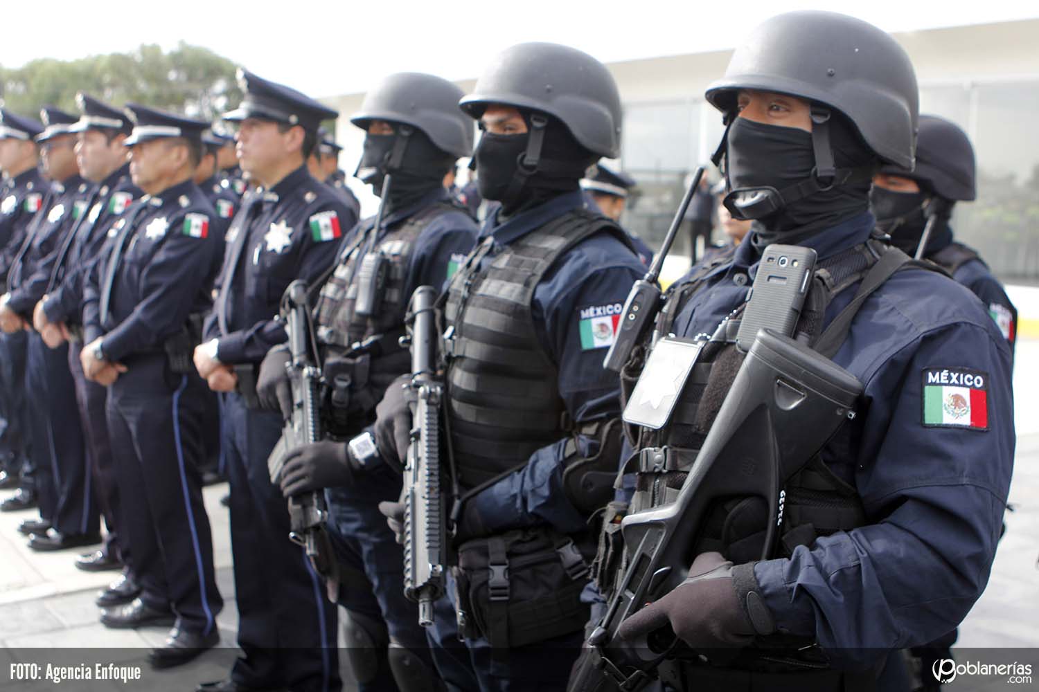 Being a policeman in Mexico