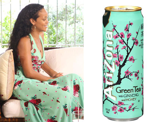 Rihanna and an Arizona tea?
