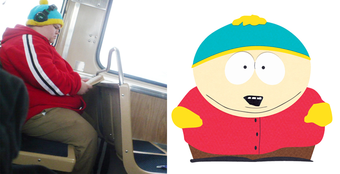 Eric Cartman and this man