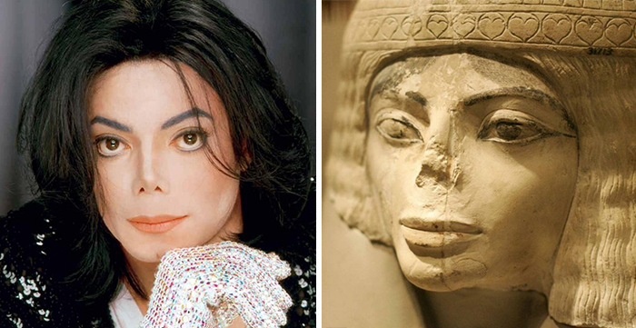 Michael Jackson Egyptian twin