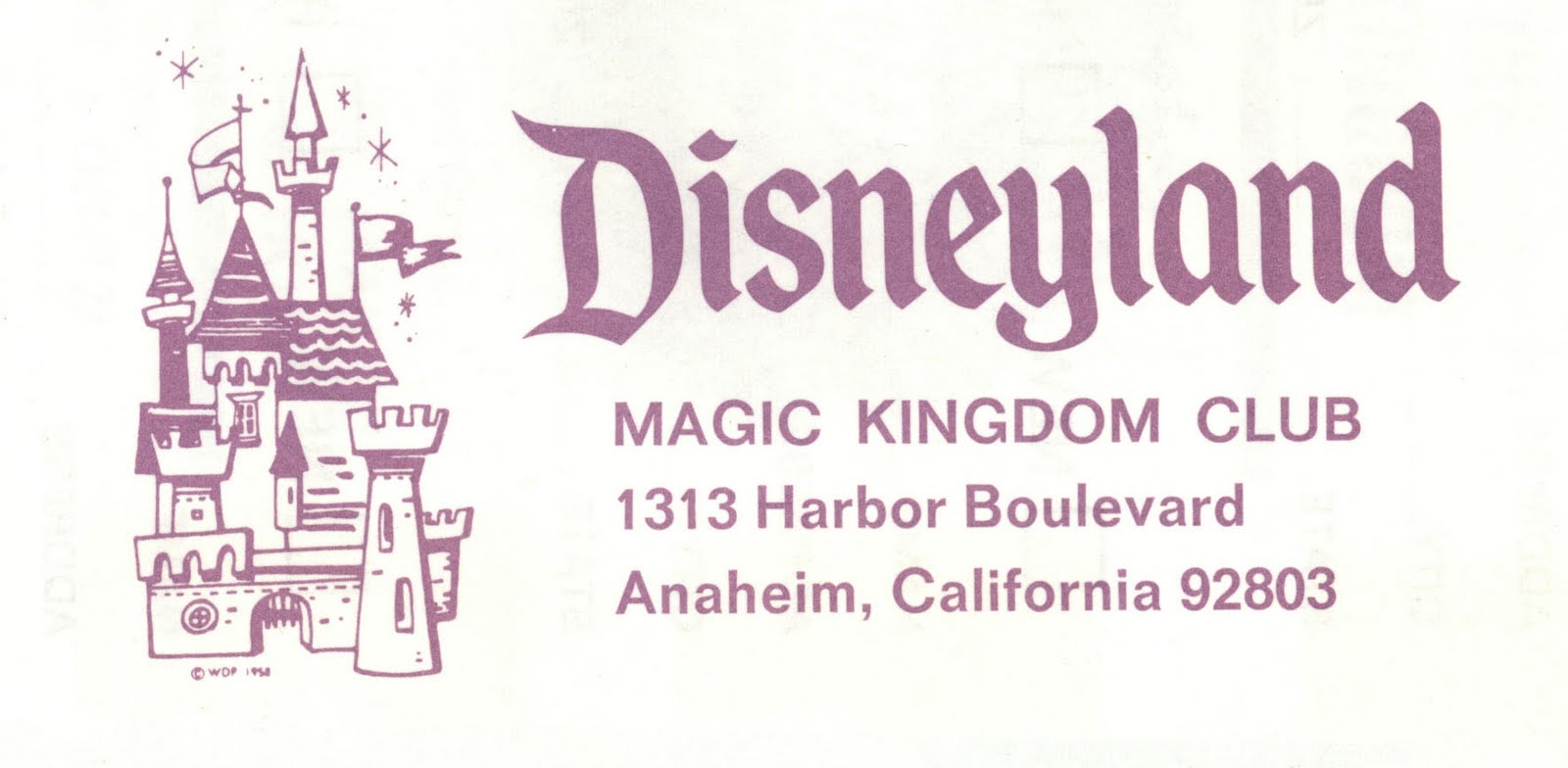 Walt chose Disney's 1313 address in honor of Mickey