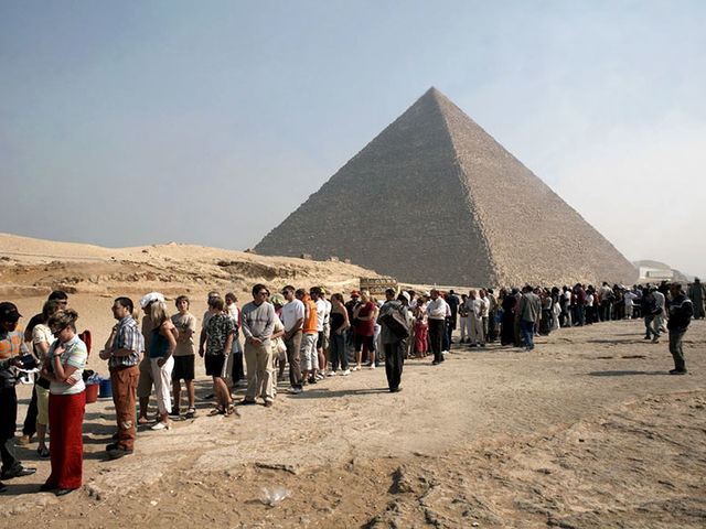 What about the Great Pyramid of Giza?