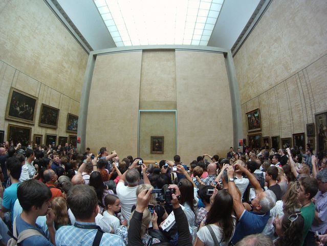 Louvre Museum in real life