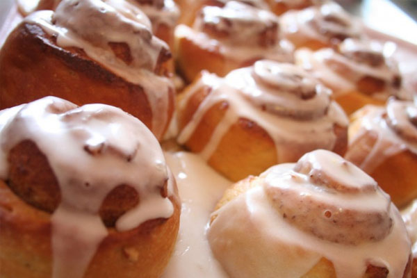 Cinnamon rolls do not have as much sugar as we thought