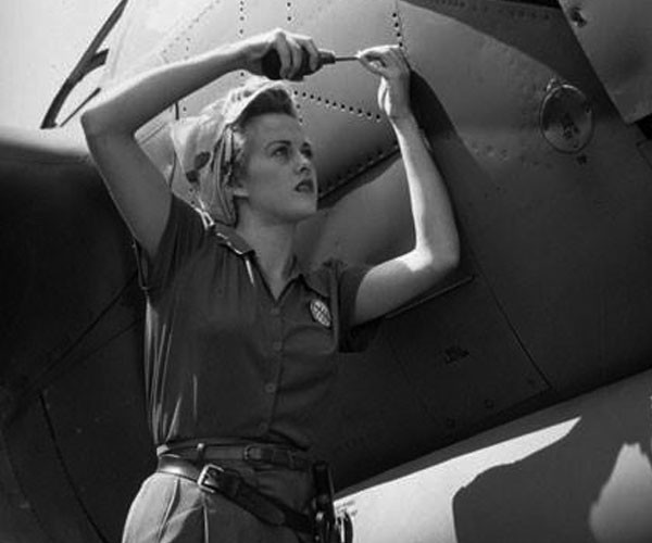 Aircraft Mechanic in 1944