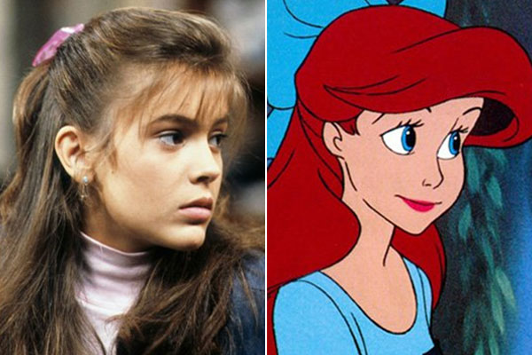 The Little Mermaid was inspired by Alyssa Milano