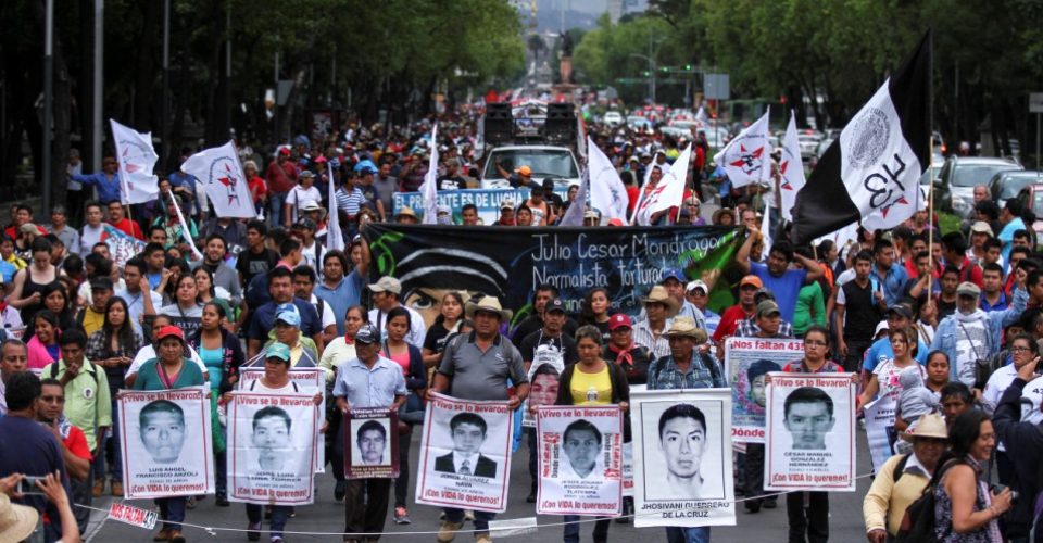 Mexico missing students in Ayotzinapa, Mexico 2014