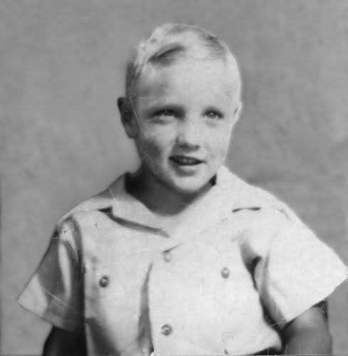 Elvis was born blond