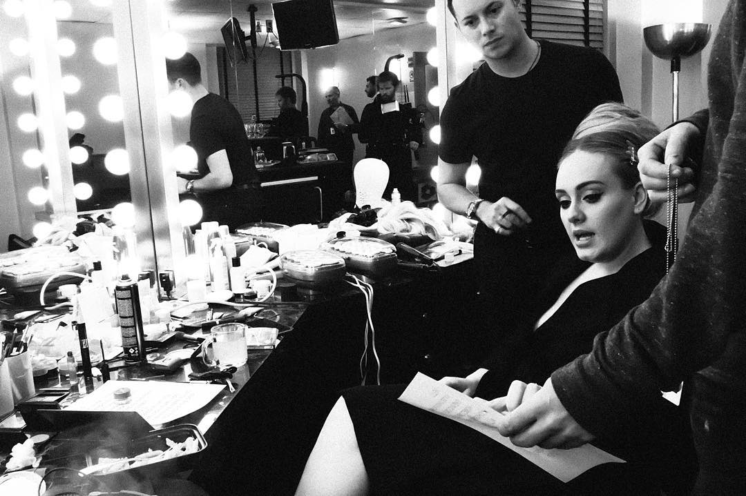What does Adele asks for her concert?