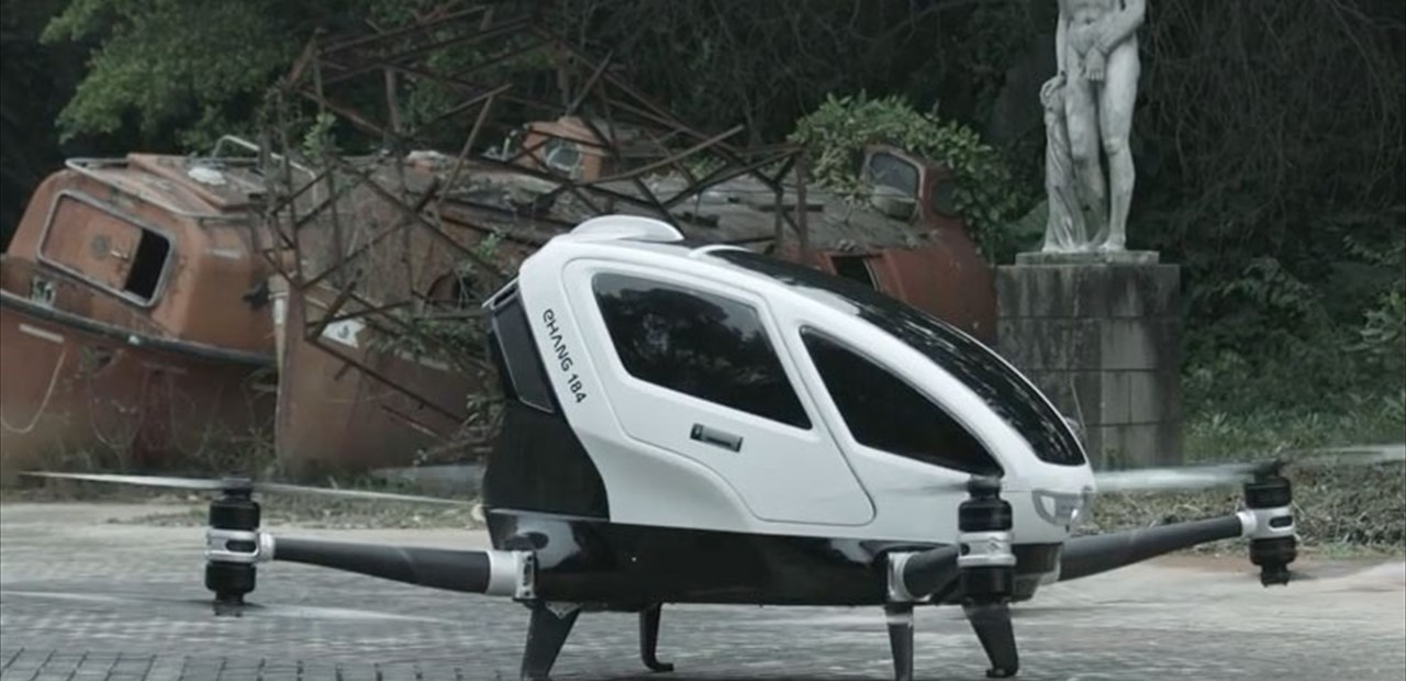 Drones with space for passengers