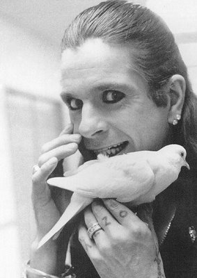 Ozzy Osbourne bit a dove's head