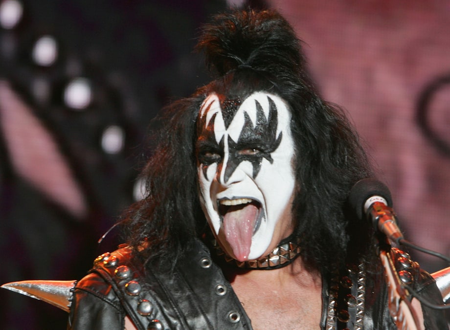 Gene Simmons of Kiss had a Cow's tongue grafts