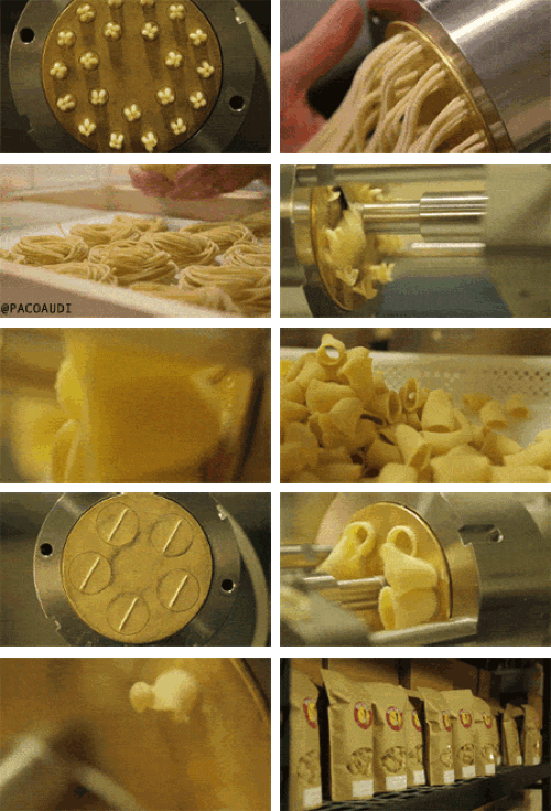 How different types of pasta are made