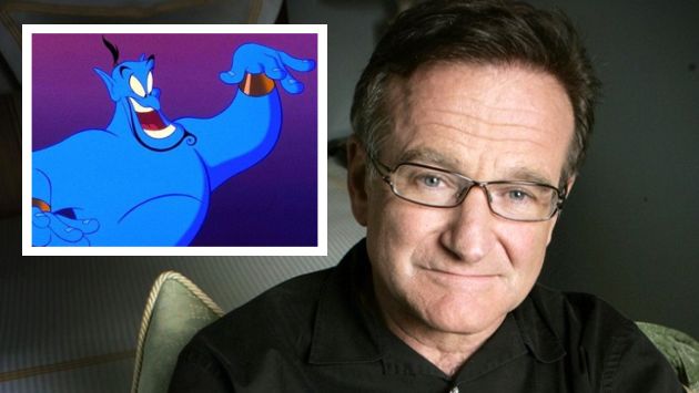 Robin Williams Inspired Genie of the Lamp
