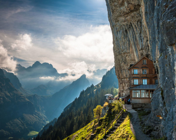 Cliffside views - Switzerland