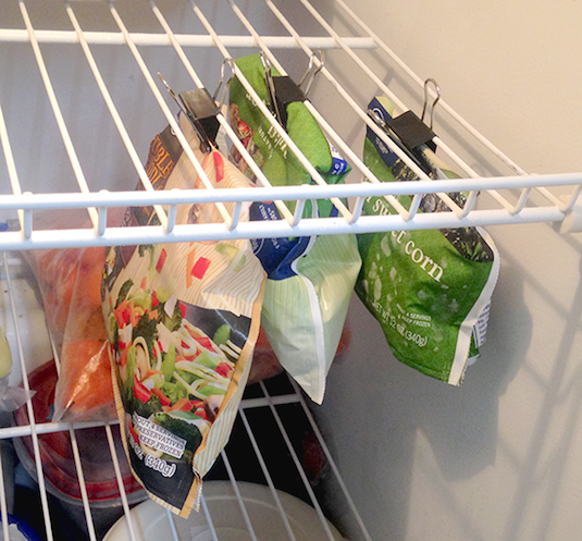 Organized freezer!