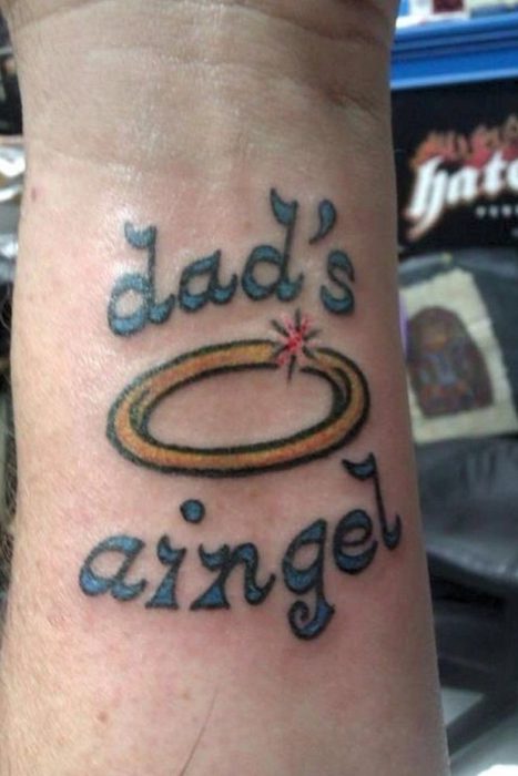 Dad’s “aingel”