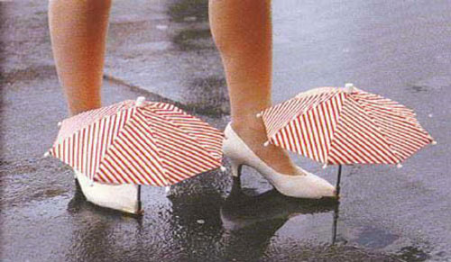Umbrella shoes