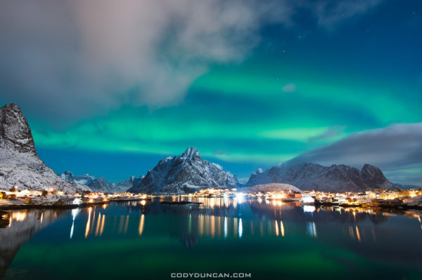 Aurora in Lofoten Islands, Norway
