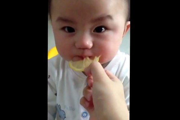 Adorable Asian baby