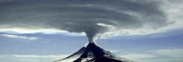 Active volcanoes that have been captured right in time
