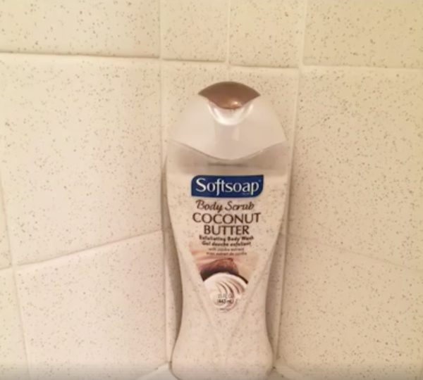 Soap and wall