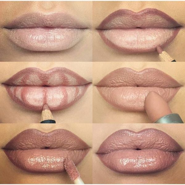 Lining lips